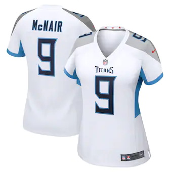 womens nike steve mcnair white tennessee titans retired gam